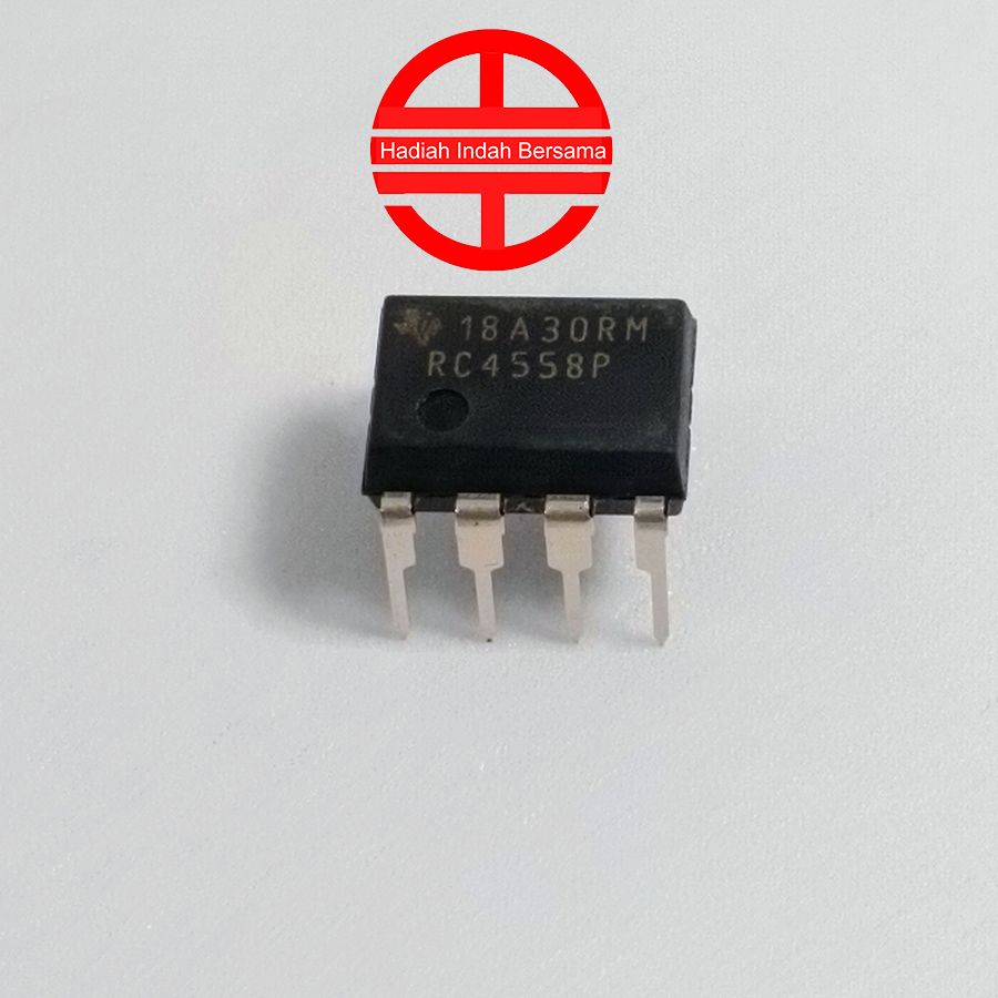 Jual RC4558P IC Dual General Purpose Operational Amplifier Original TI ...