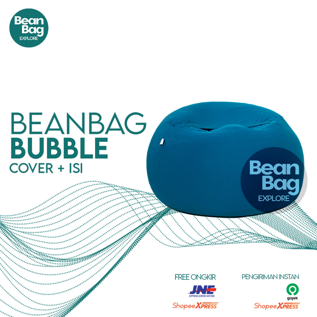 Jual Beanbag Explore Bubble Size L Beanbag Waterproof Plus Isi