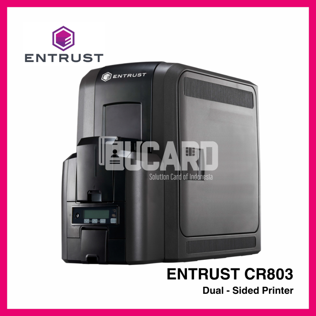 Jual Printer Id Card Entrust Cr Cr Dual Side Cetak Kartu Pvc Sisi Shopee Indonesia