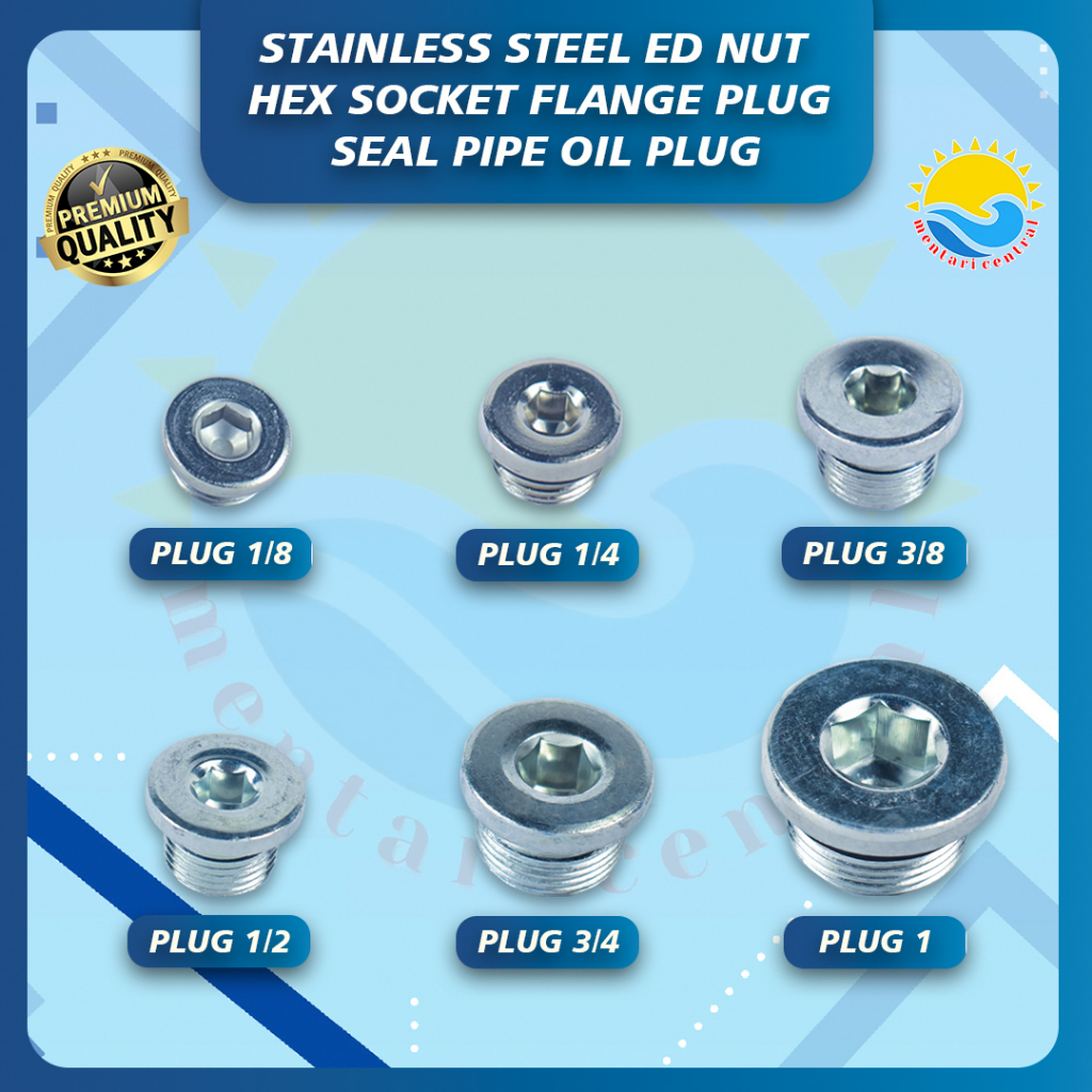 Jual TUTUP AS SHOCK ED NUT SEAL PIPE OIL PLUG | Shopee Indonesia