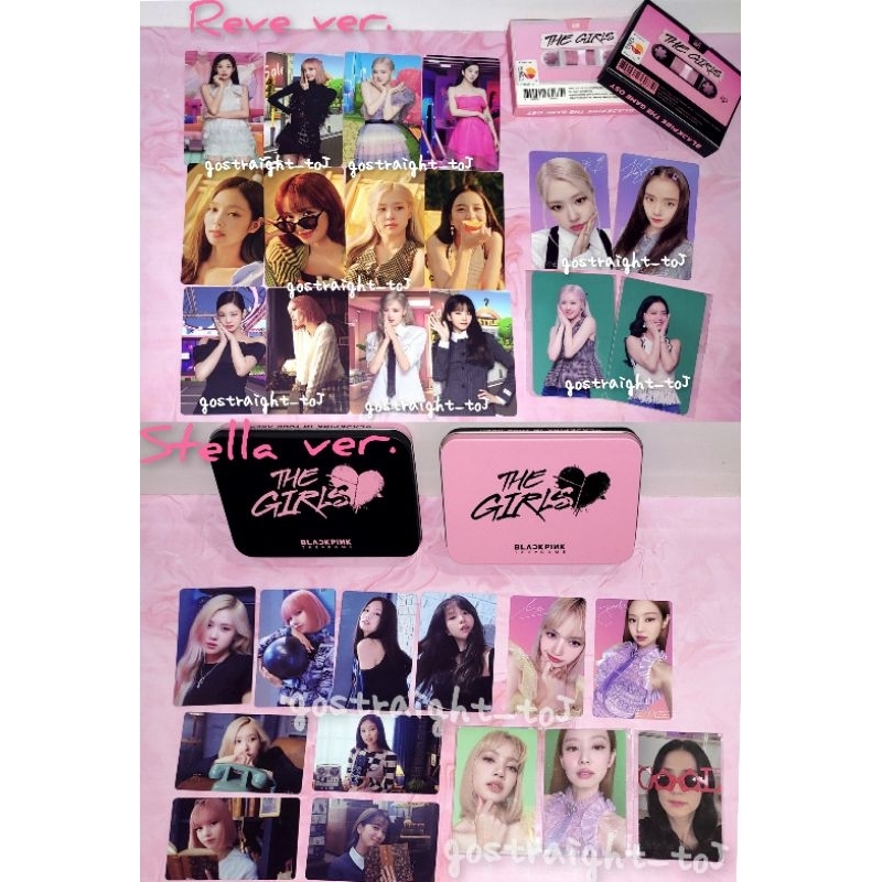 Jual [ Baca Deskripsi ] Photocard Blackpink Bptg The Girls Reve Stella