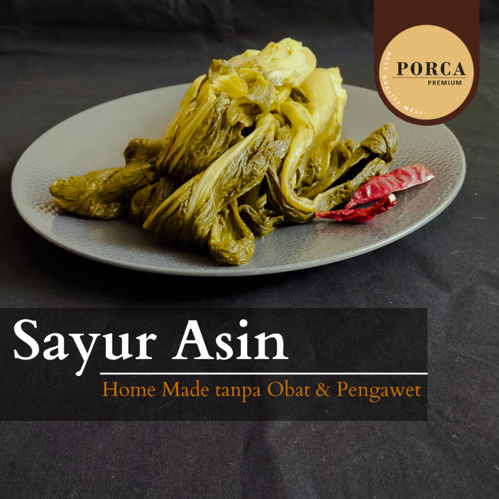 Jual Sayur Asin Basah Ham Choi Homemade Porca Shopee Indonesia