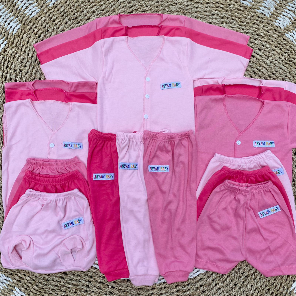 Jual 18 PCS Baju Baju Bayi Baru Lahir Perempuan Baju Newborn Gift