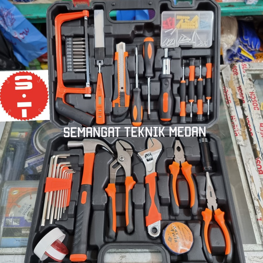 Jual Pcs Hand Toolset Toolkit Toolbox Tool Kit Set Pcs Pvc Ikura