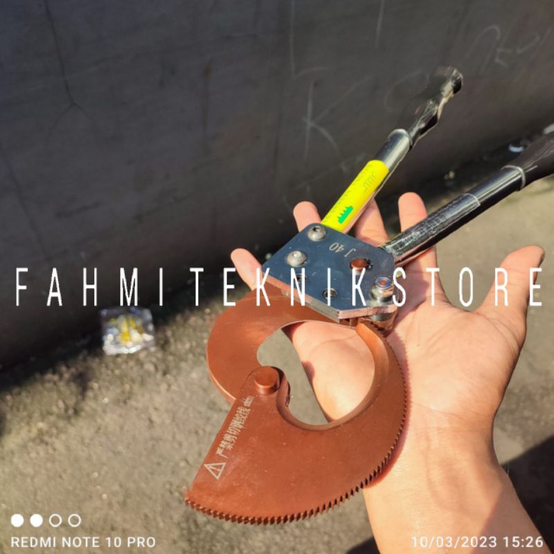 Jual Cable Cutter Rachet J40 Tang Potong Kabel 40 Mm kualitas Original ...