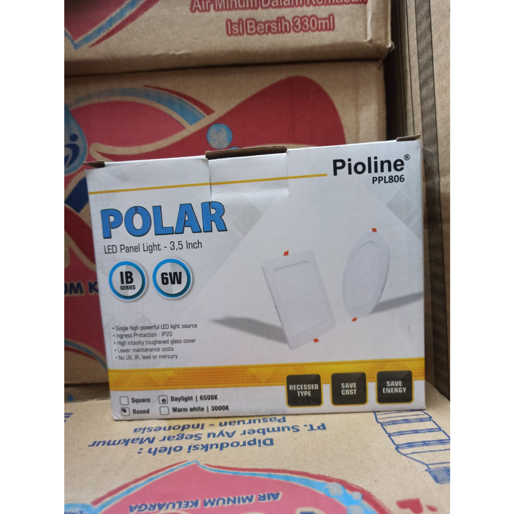 Jual Pioline Polar LED Panel Light 3,5 Inch IB 6W | Shopee Indonesia