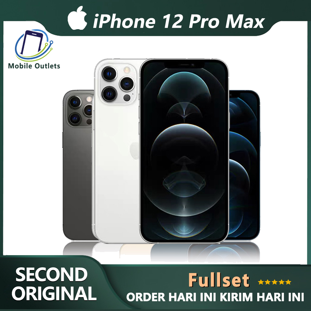 Jual Iphone 12 Pro Max Second Original Hp Iphone 12 Pro Max Seken/bekas ...