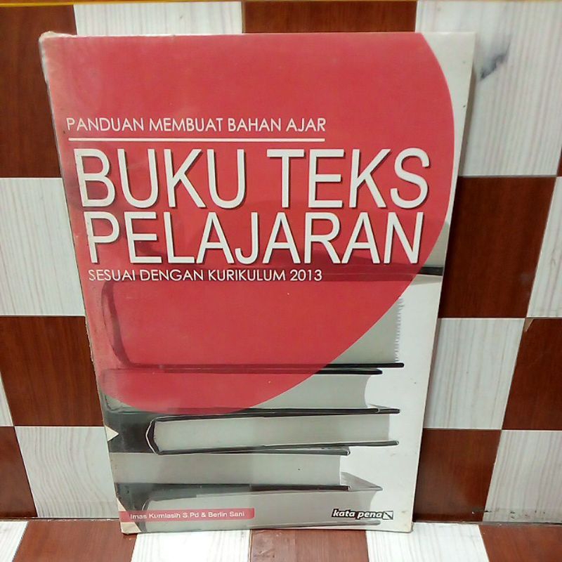 Jual Buku Original Panduan Membuat Bahan Ajar Buku Teks Pelajaran