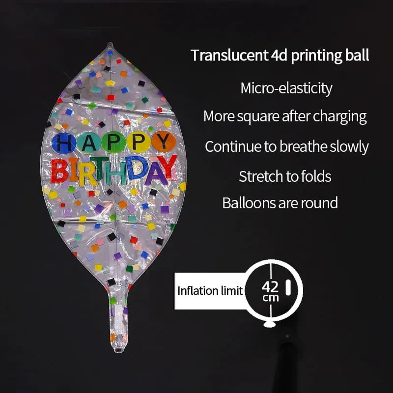 Jual Balon Foil 4D Happy Birthday 22inch | Shopee Indonesia