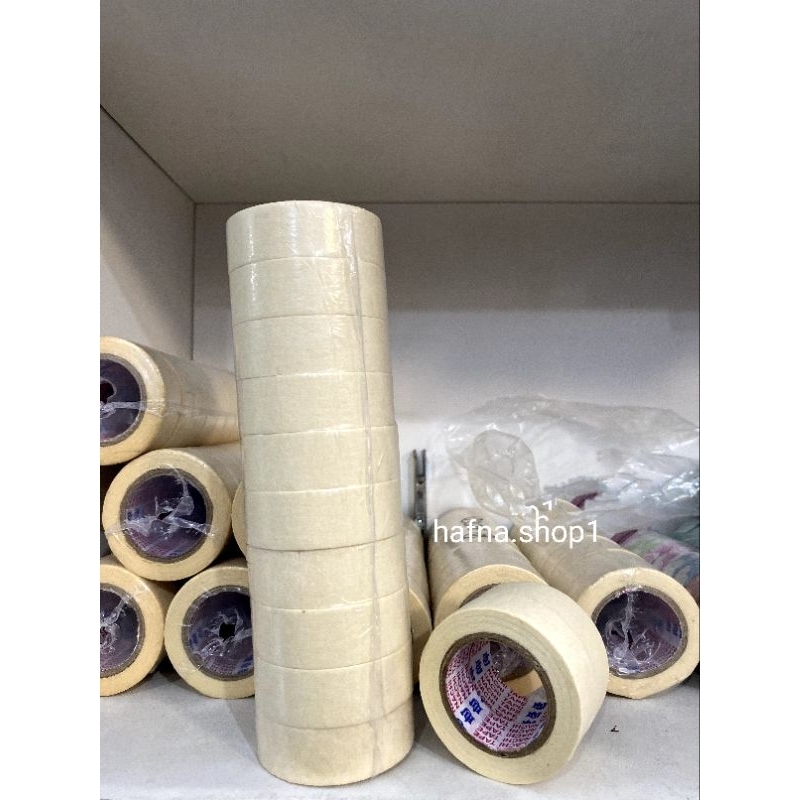 Jual Isolasi Kertas Nachi Kecil Tebal Masking Tape Shopee Indonesia