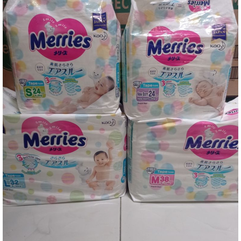 Jual Merries premium S24, NB24, L32, M38 | Shopee Indonesia