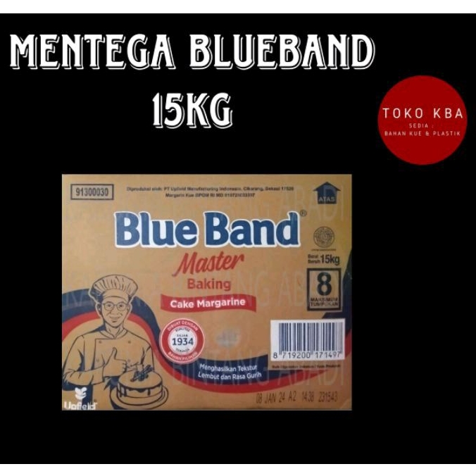 Jual Blue Band Cake Margarin Mentega Master Baking 15 KG Shopee Indonesia