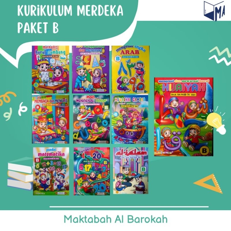 Jual PAKET KURIKULUM MERDEKA KELOMPOK B ( 10 Buku) | Shopee Indonesia