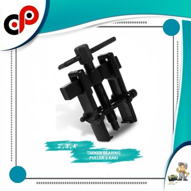 Jual Treker Geser Kaki Treker Bearing Puller Kaki Body Hitam Shopee Indonesia