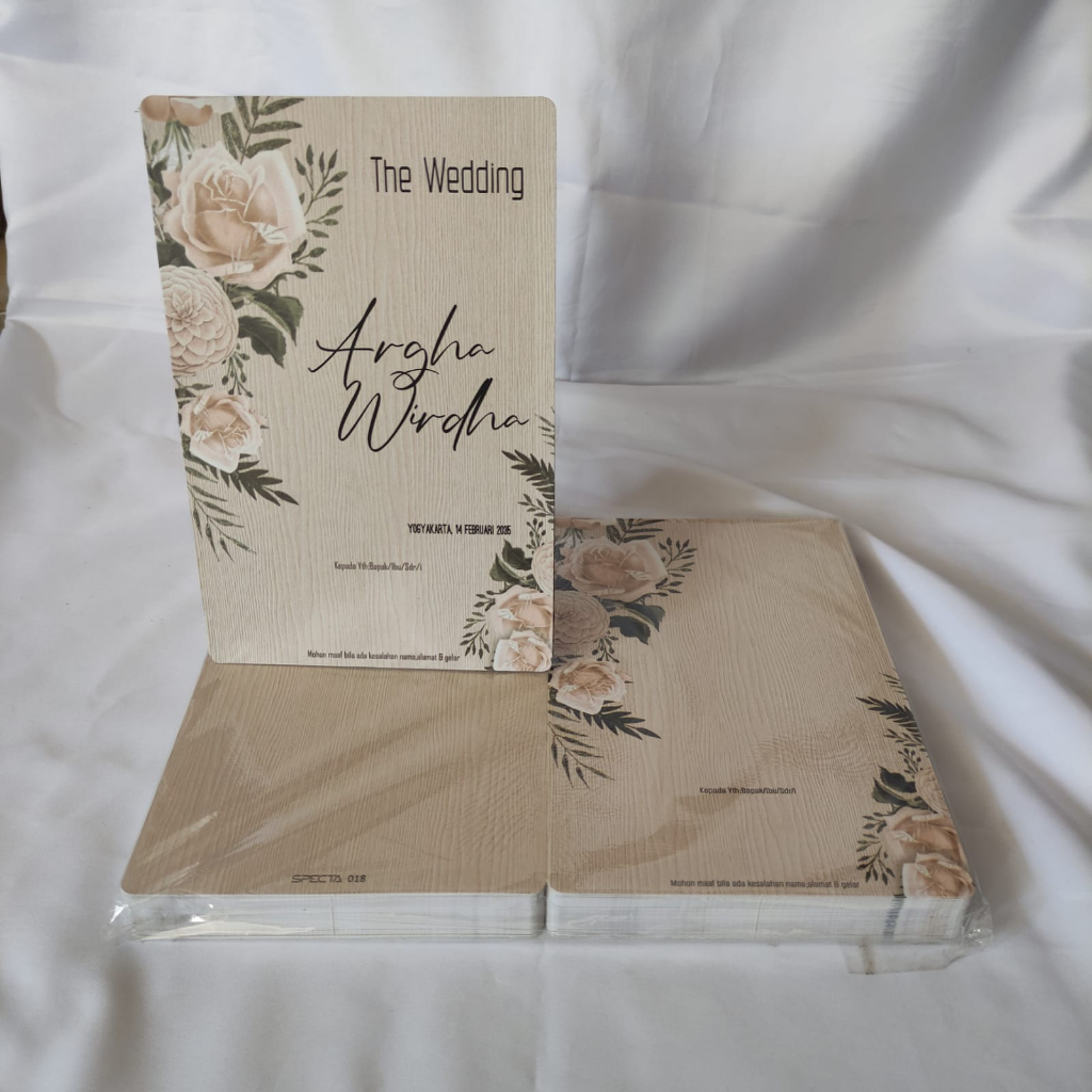 Jual SPECTA 018 Blangko Undangan KOSONGAN SPECTA | Shopee Indonesia