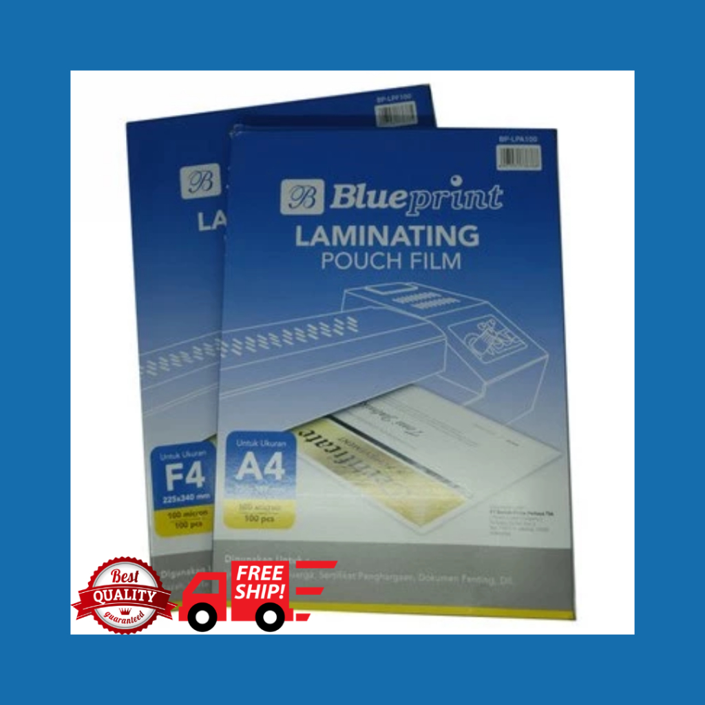 Jual PLASTIK LAMINATING BLUEPRINT Shopee Indonesia