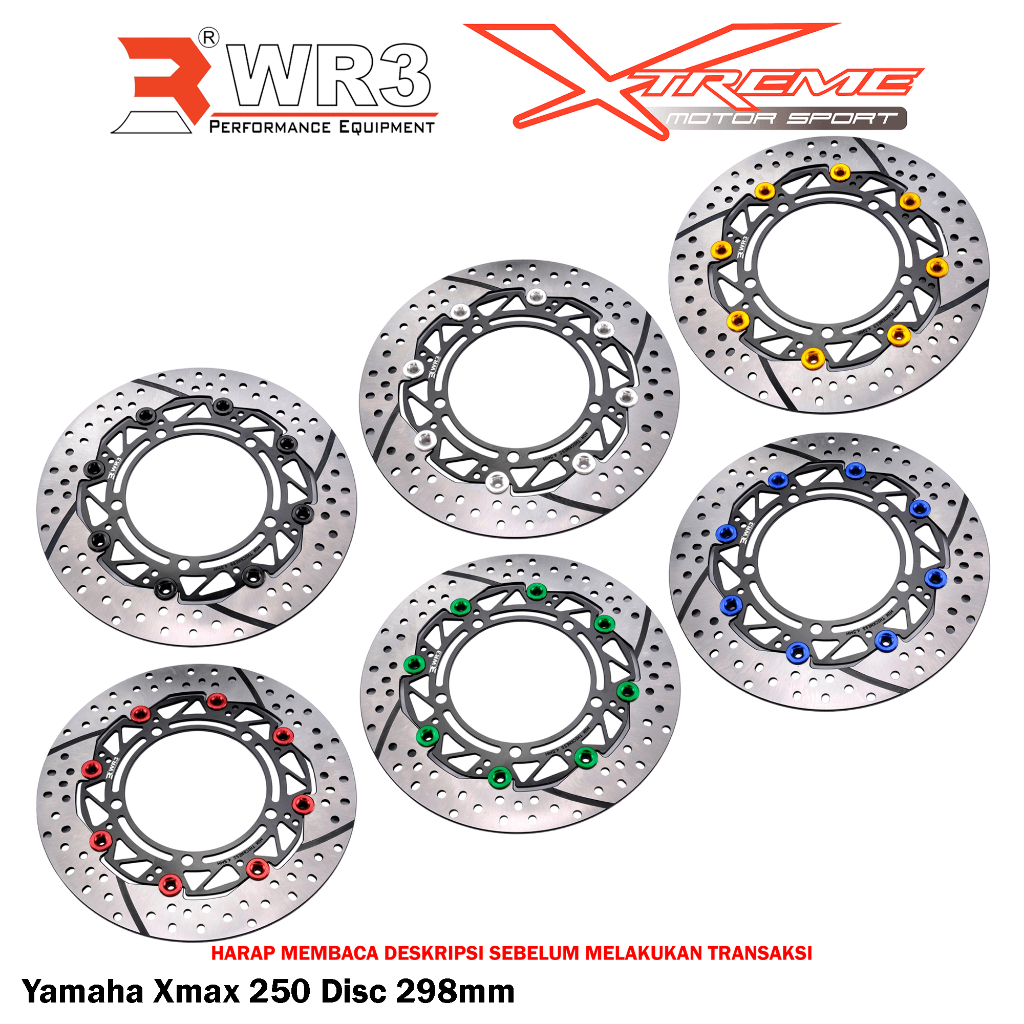 Jual Disk Brake Cakram Piringan Depan Wr Xmax Mm Nmax Aerox