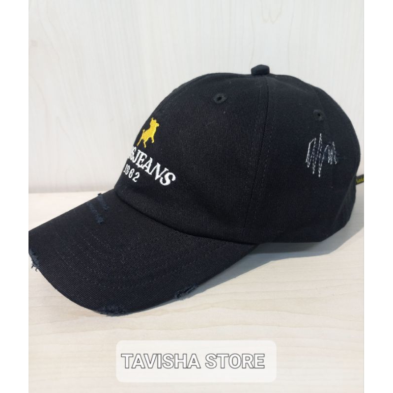 Jual Topi Lois Jeans Original Hdm Bl All Size Shopee Indonesia