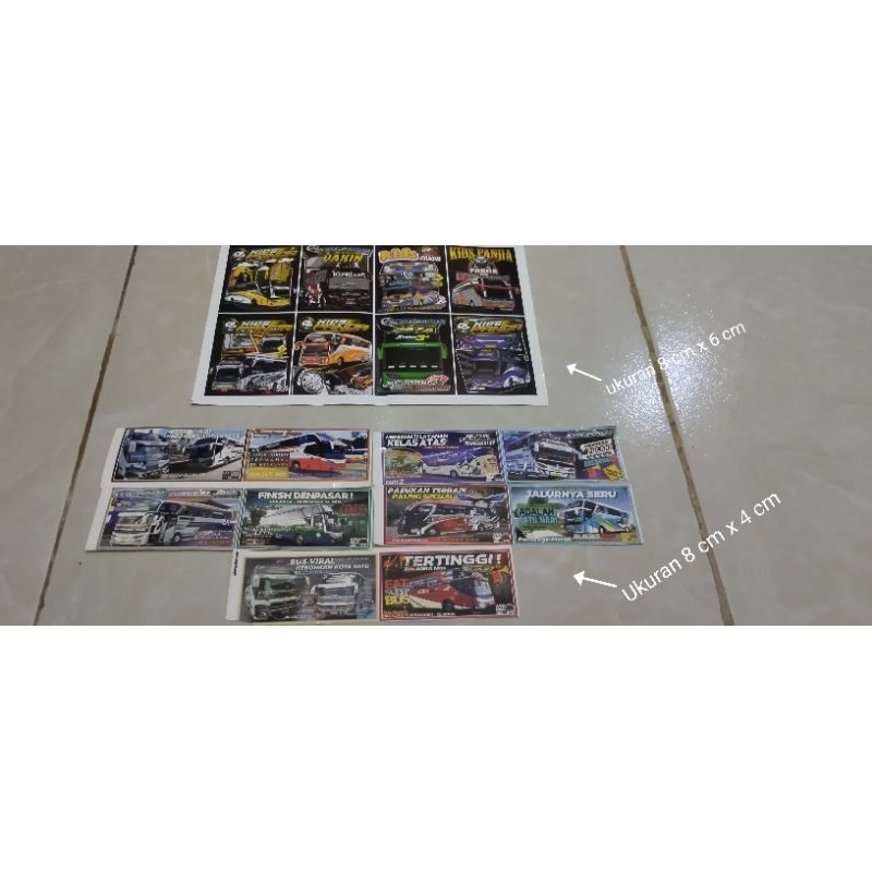 Lebih dari Sekadar Perekat: Mengupas Dunia Stiker Tulisan Bus Pariwisata