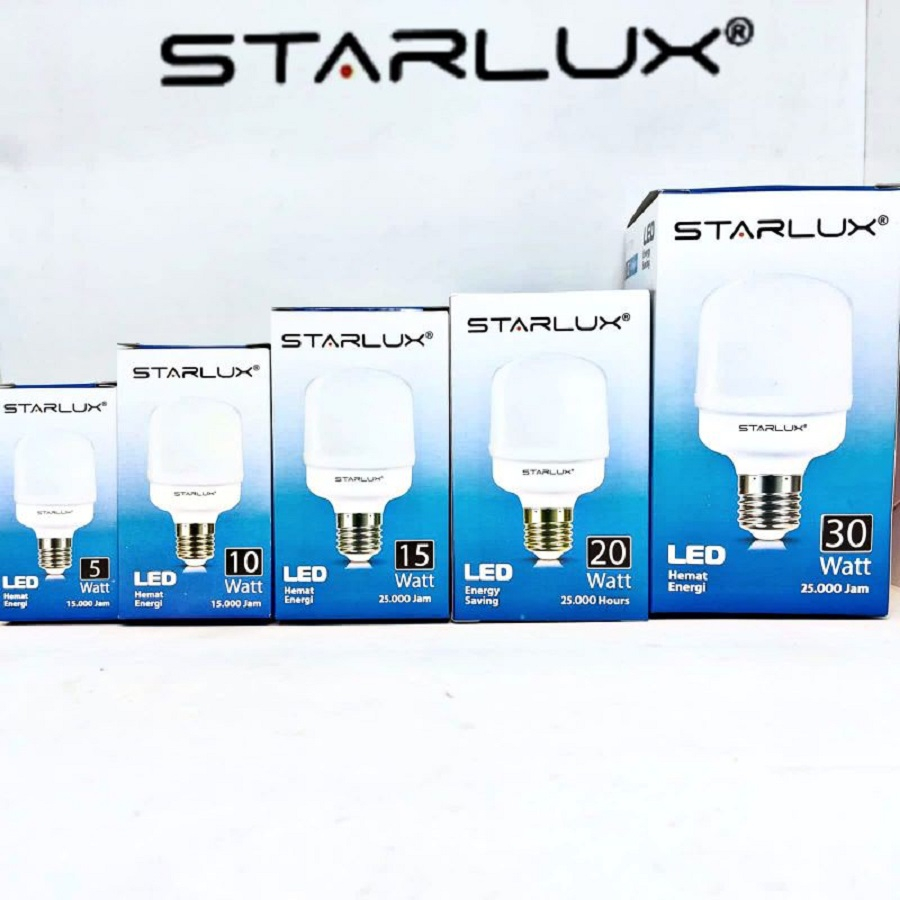 Jual Bohlam Bola Lampu Led Starlux Starluk 5w 10w 15w 20w Led Kapsul