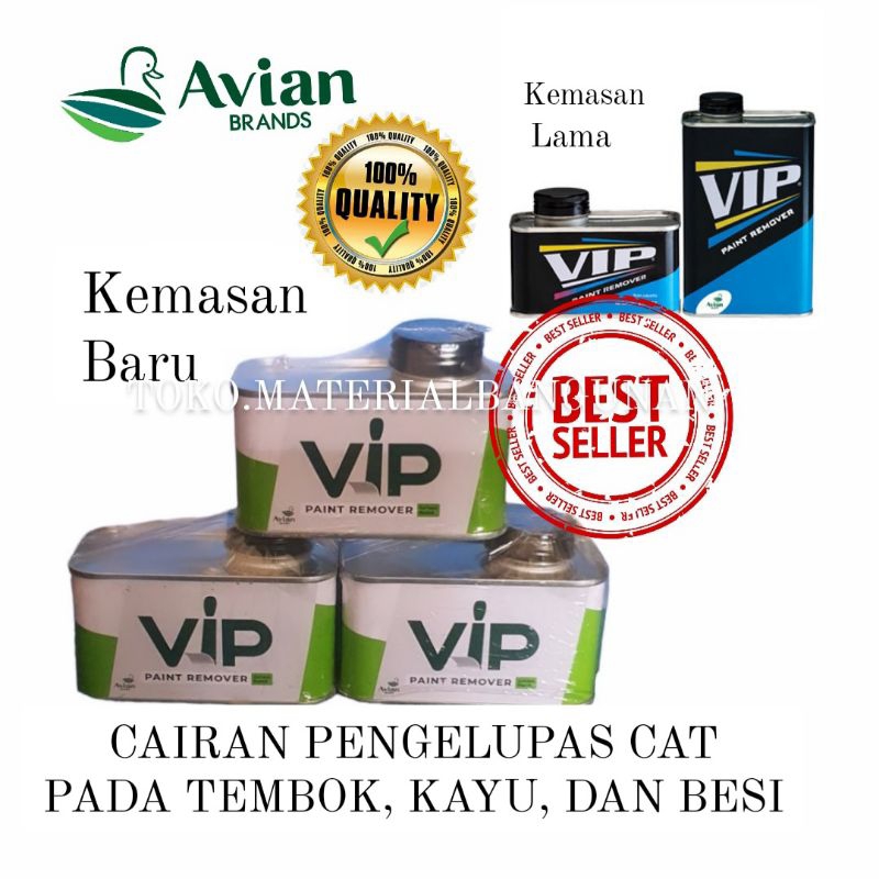 Jual VIP PAINT REMOVER PELUNTUR CAT TEMBOK BESI KAYU 250 CC Shopee