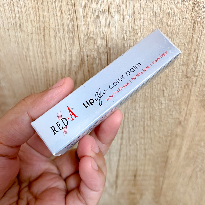 Jual Red A Lip Glo Color Balm Tinted Lip Balm Shopee Indonesia