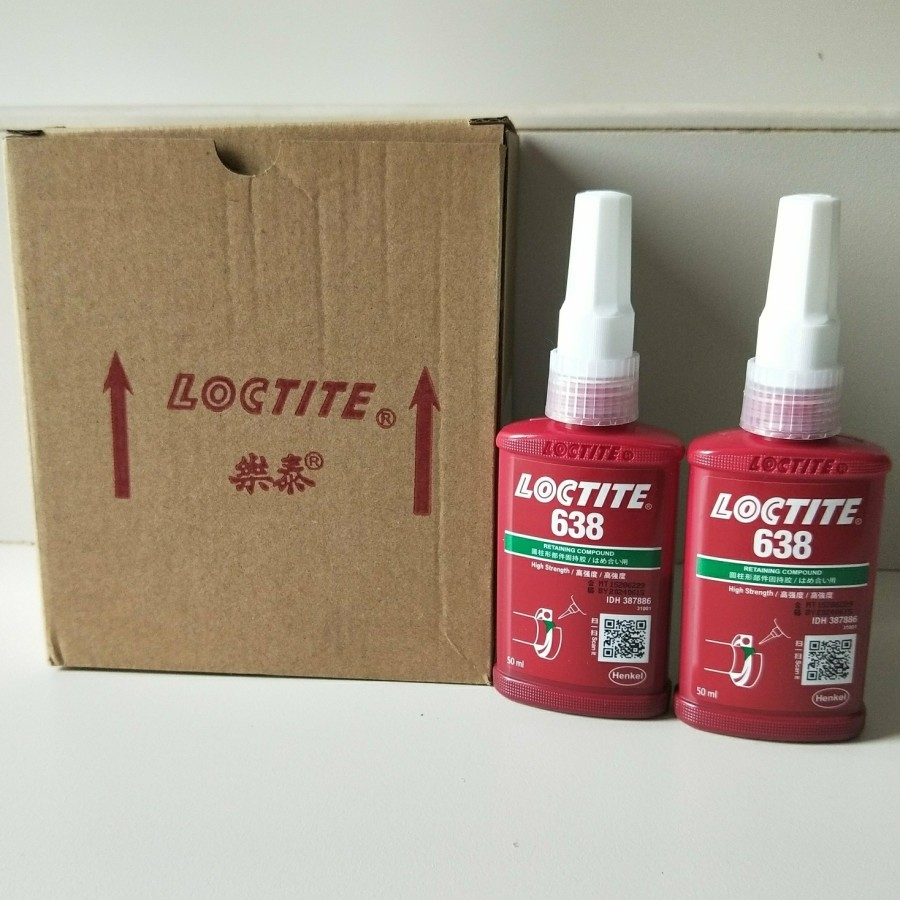 Jual LEM LOCTITE 638 50 ML RETAINING COMPOUND LOCTITE 638 50ML
