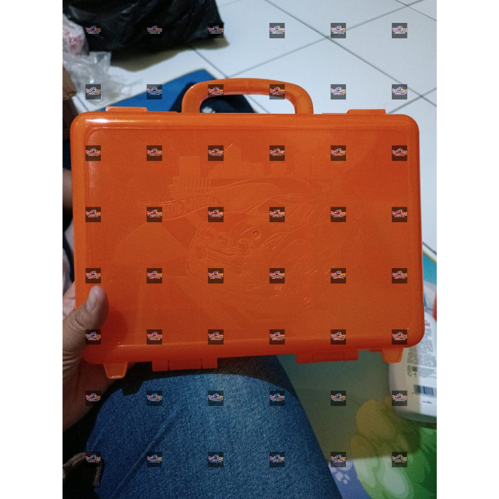 Jual Carry case koper HW hotwheels kapasitas 15 mobil (Ready orange ...