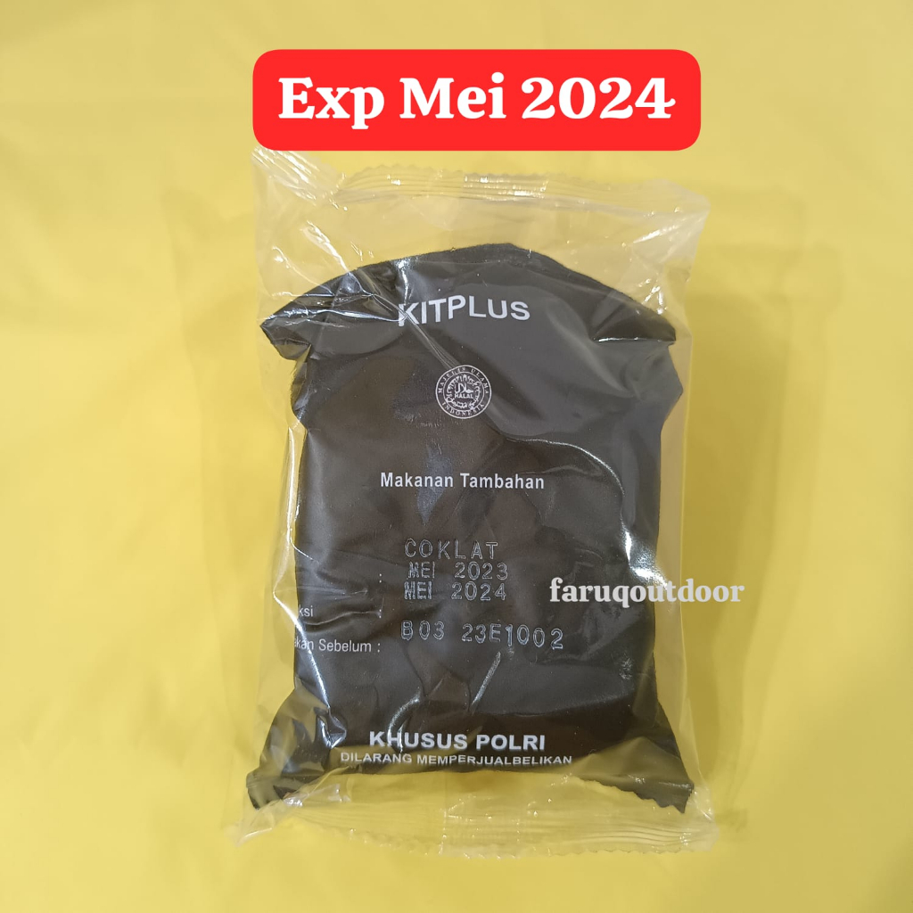 Jual Ransum Kitplus Biskuit TNI Polri Makanan Tambahan Outdoor Activity ...