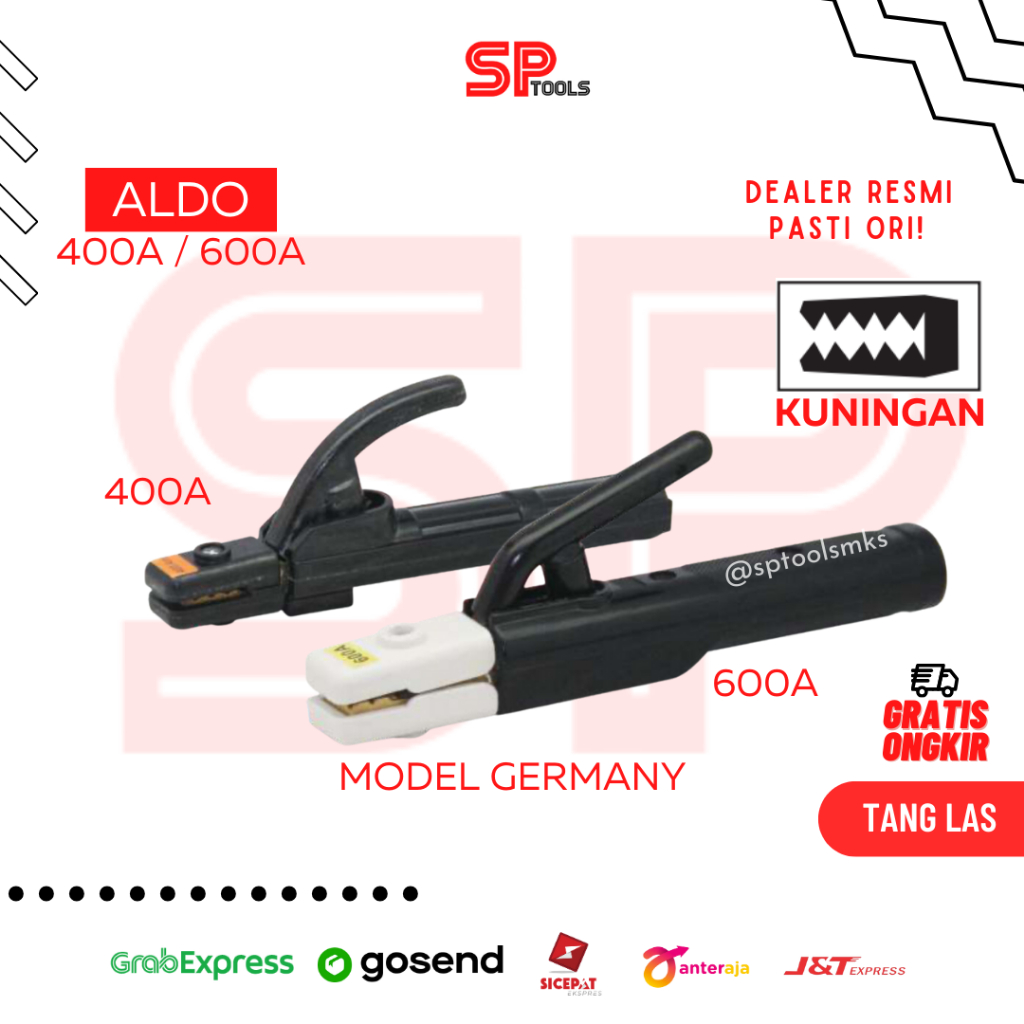 Jual TANG LAS STANG STAND ELECTRODE HOLDER LAS 400A 600A 800A AMPERE ...