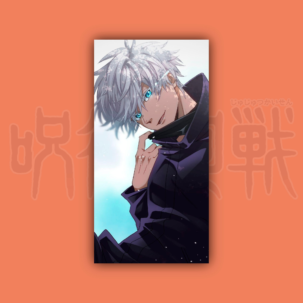 Jual Poster Gojo Satoru Anime Jujutsu Kaisen Hiasan Dinding Kayu 10 x ...