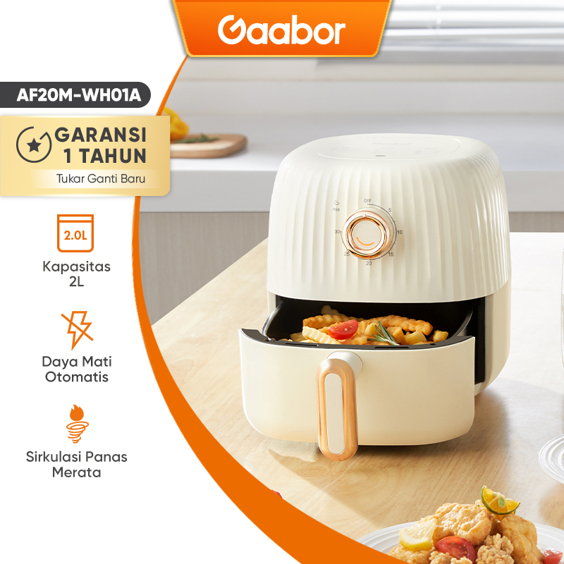 Jual Gaabor mini Air Fryer Kecil Low Watt 600 W Mesin Penggorengan