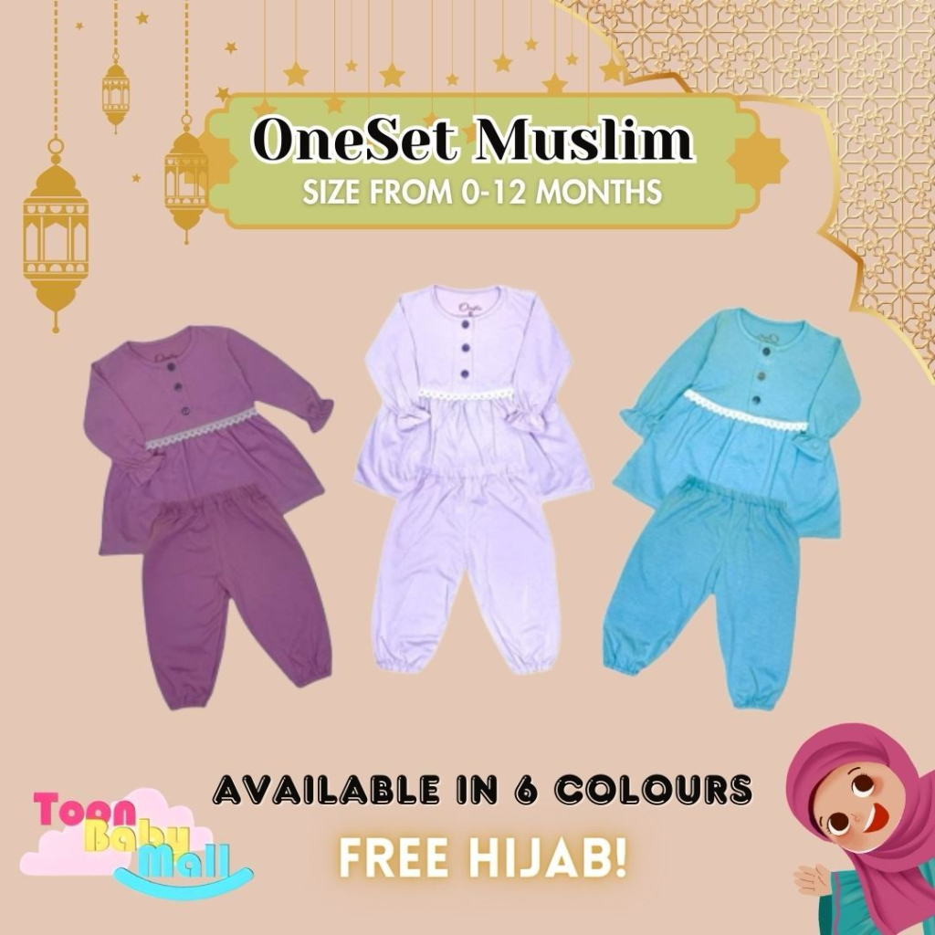 Jual Pakaian Muslim Bayi (Tunik) Perempuan Edisi Terbaru (SNI) Shopee