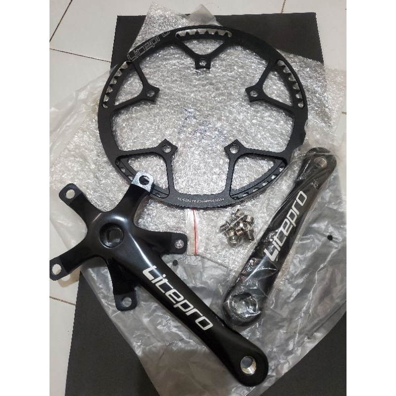 Plateau Vélo Route BikinGreen 60T - BCD130 - Alliage 7075 CNC - Ultra
