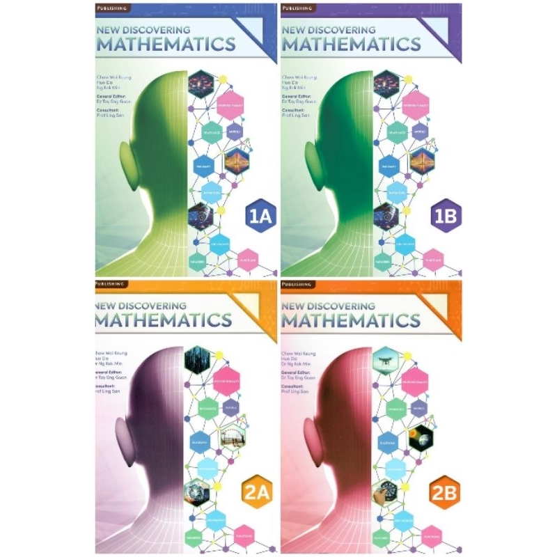 Jual New Discovering Mathematics Original Course Book / Workbook 1A 1B ...