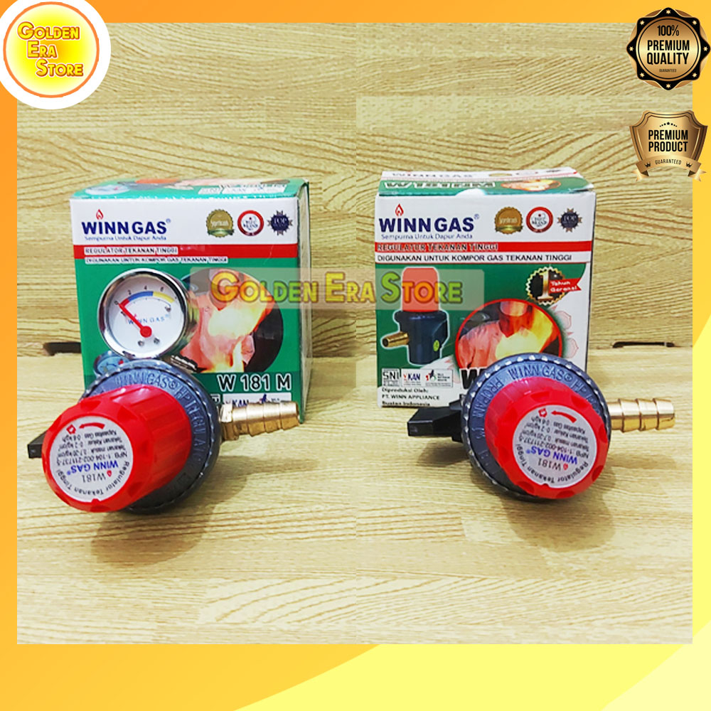 Jual Regulator High Pressure Winn Gas W M Dengan Meteran Dan W Nm Kepala Gas