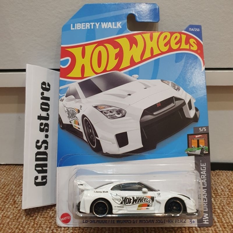 Jual HW Nissan GTR R35 LBWK Super Silhouette White HW Livery | Shopee ...