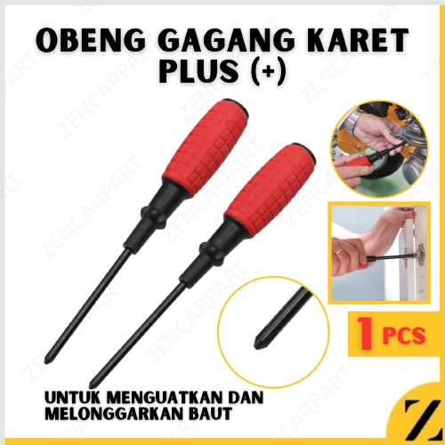 Jual Obeng Plus Kembang 8 Inch Anti Slip Obeng Ples + 8” In Magnet ...