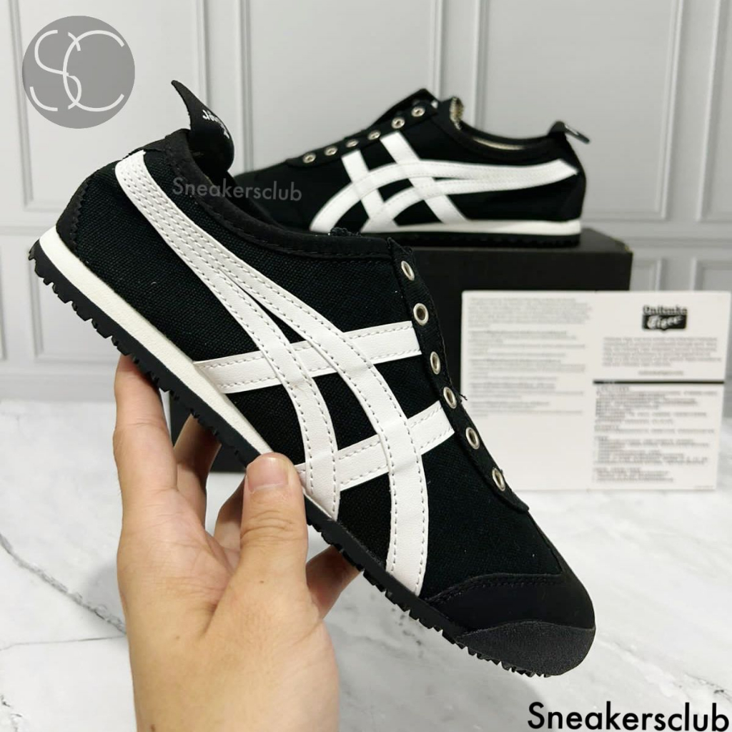 Onitsuka tiger slip outlet on hitam