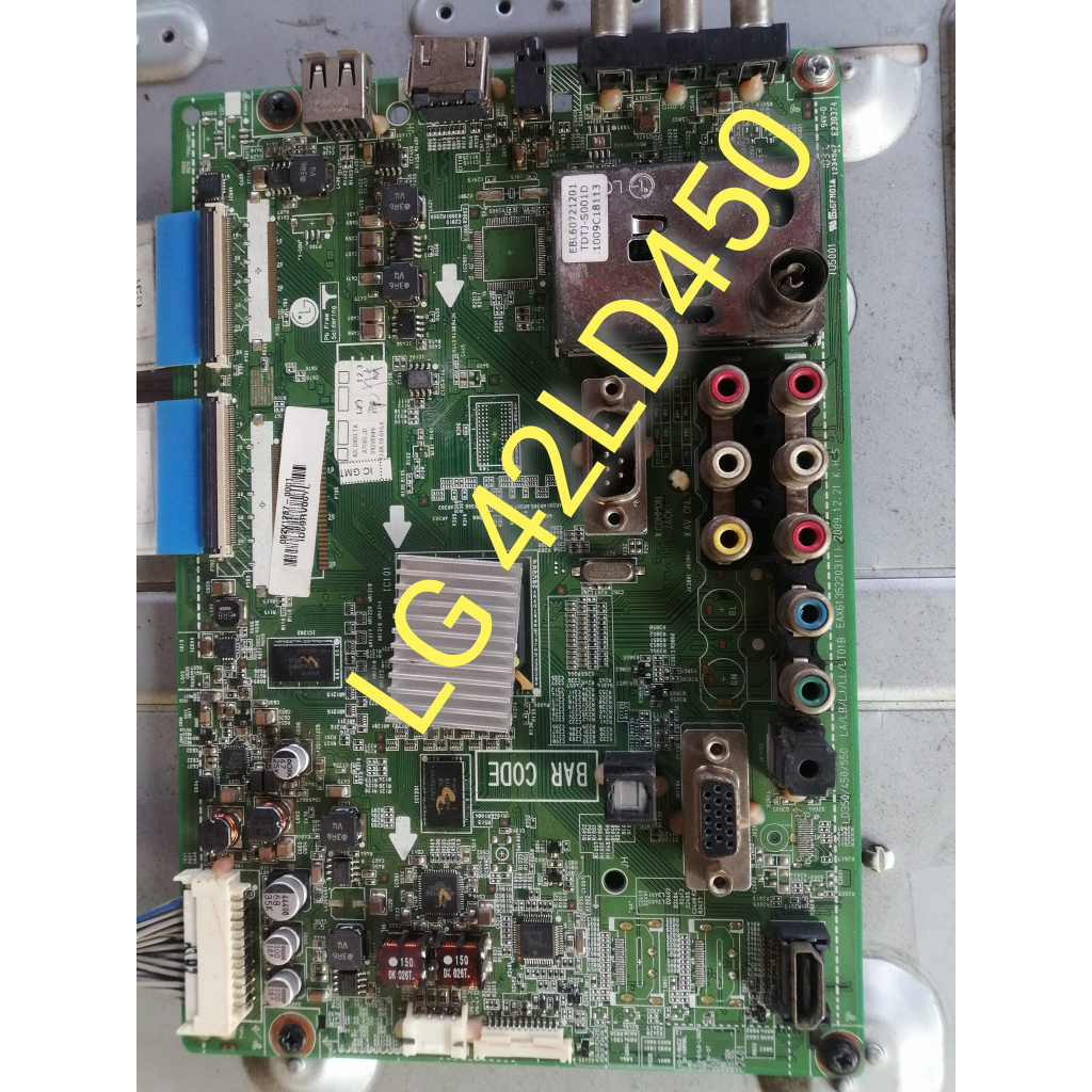 Jual MB Mainboard TV LG 42LD450 42LD450 TA Modul Mesin TV LG