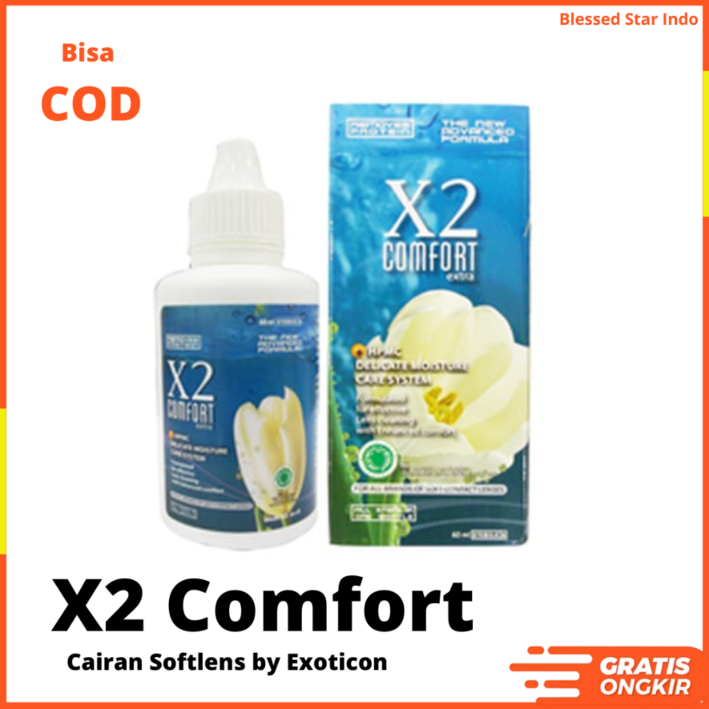 Jual CAIRAN SOFTLENS X2 COMFORT 60ML / 120ML / 500ML | Shopee Indonesia