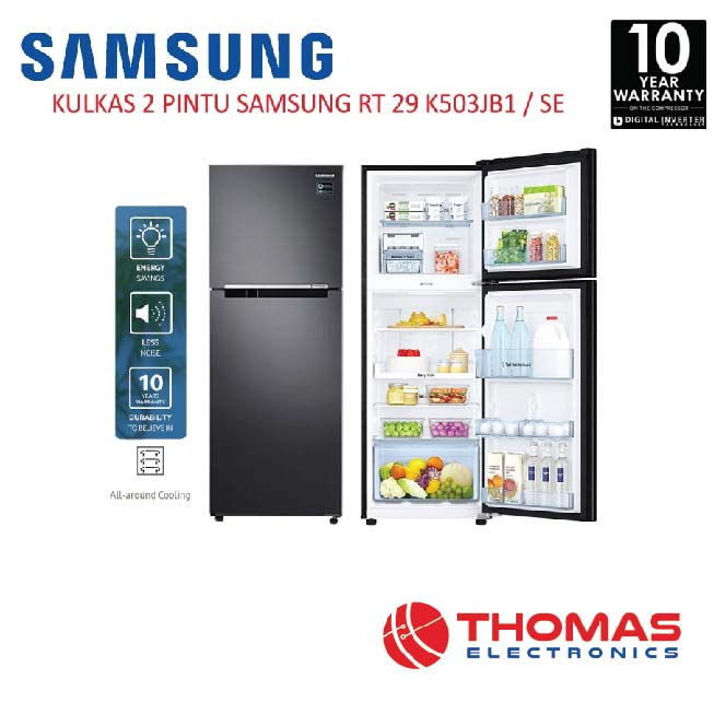 Jual KULKAS SAMSUNG RT 29 K503JB1 LEMARI ES 2 PINTU RT 29K 503 JB1 ...