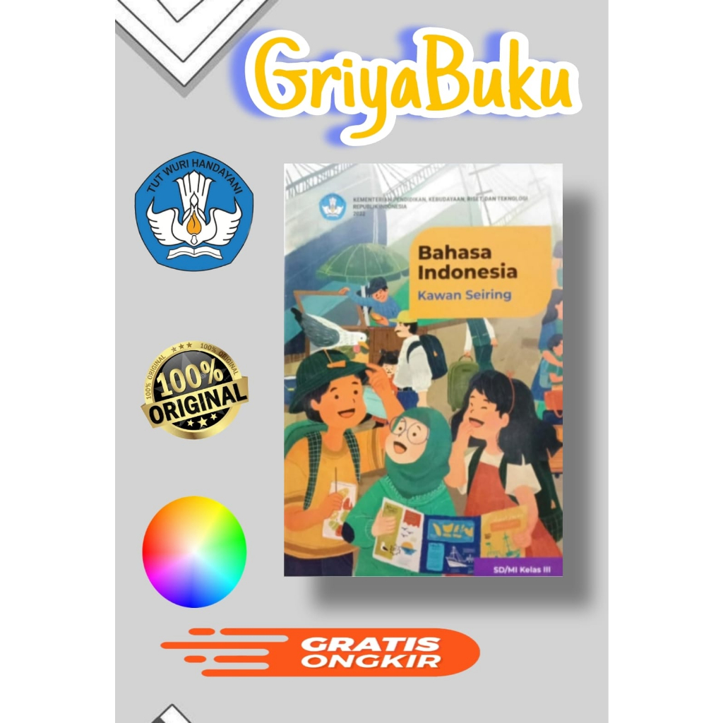 Jual BUKU PAKET SISWA SD/MI BAHASA INDONESIA KELAS 3 KURIKULUM MERDEKA ...