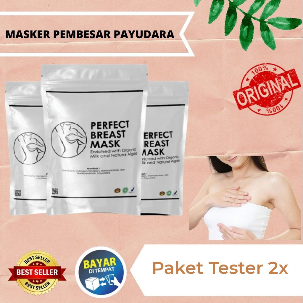 Jual Pembesar Payudara Ampuh Permanen Masker Perfect Breast Mask Original 100 Shopee Indonesia