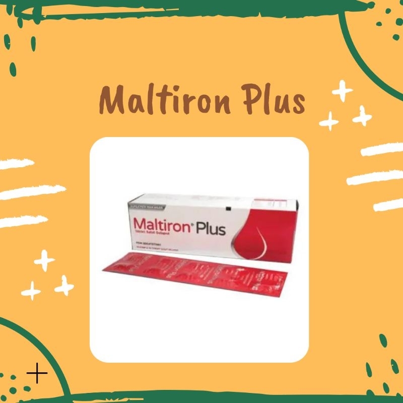 Jual PROMO! Maltiron Plus Isi 100 kaplet | Shopee Indonesia