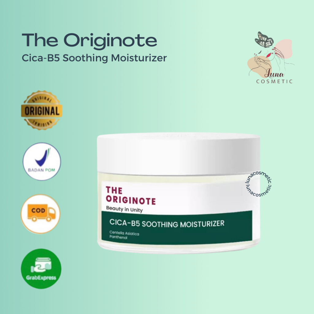 Jual The Originote Cica-B5 Soothing Moisturizer - Moisturizer ...