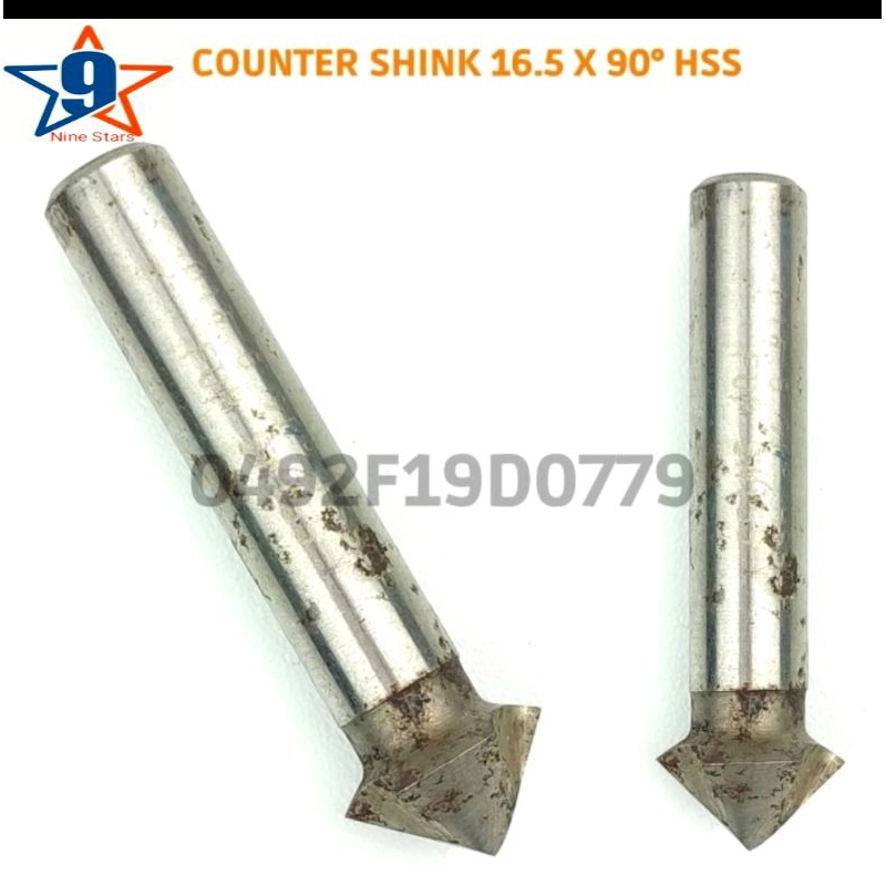 Jual Bor chamfer counter shink 16.5mm x 90 derajat HSS bukan carbide ...