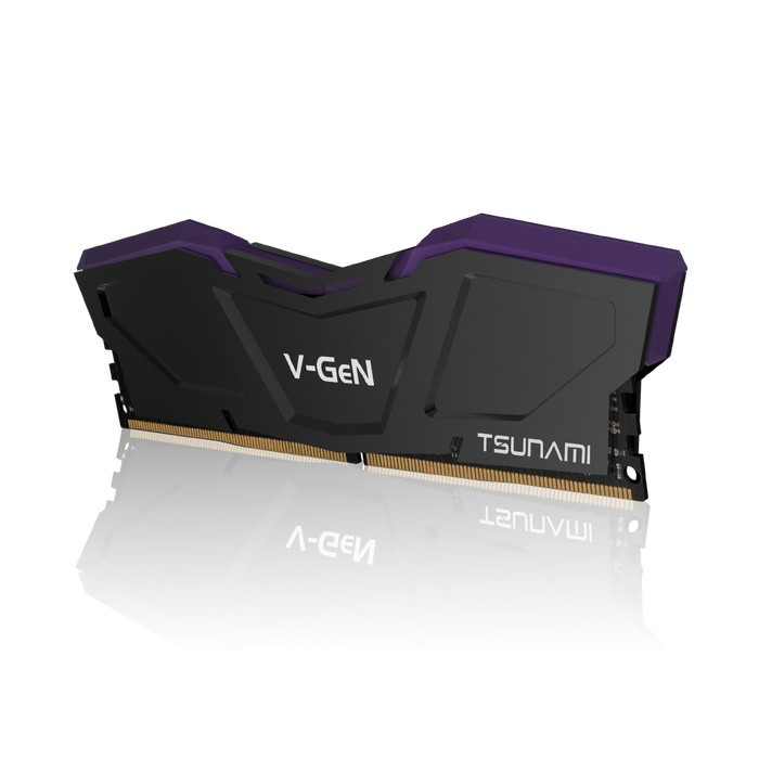 Jual RAM DDR4 V-GeN TSUNAMI 16GB 2666MHz CL16 (2X8GB) - RAM GAMING OC ...