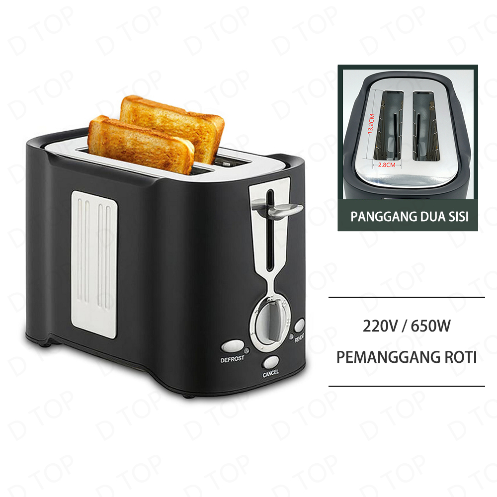 Jual Pemanggang Roti / Toaster Sandwich / Toaster Roti Otomatis PopUp