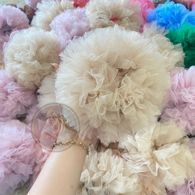 Jual CEPOL RAMBUT TILE SCRUNCHIE JUMBO PREMIUM CEPOL HIJAB ANTI PUSING ...